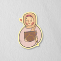 Quran Hug Die Cut Sticker