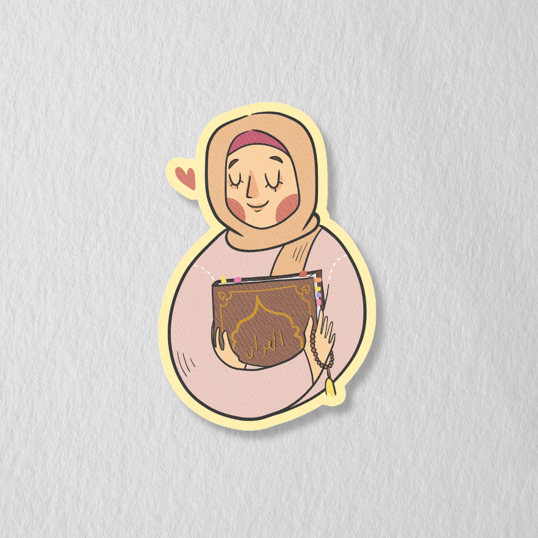 Quran Hug Die Cut Sticker