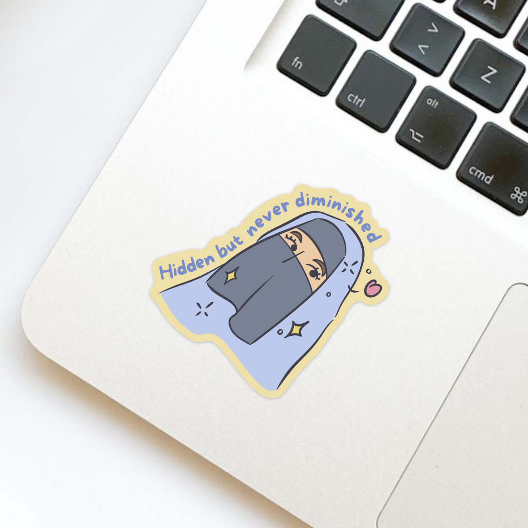 Niqabi Die Cut Sticker