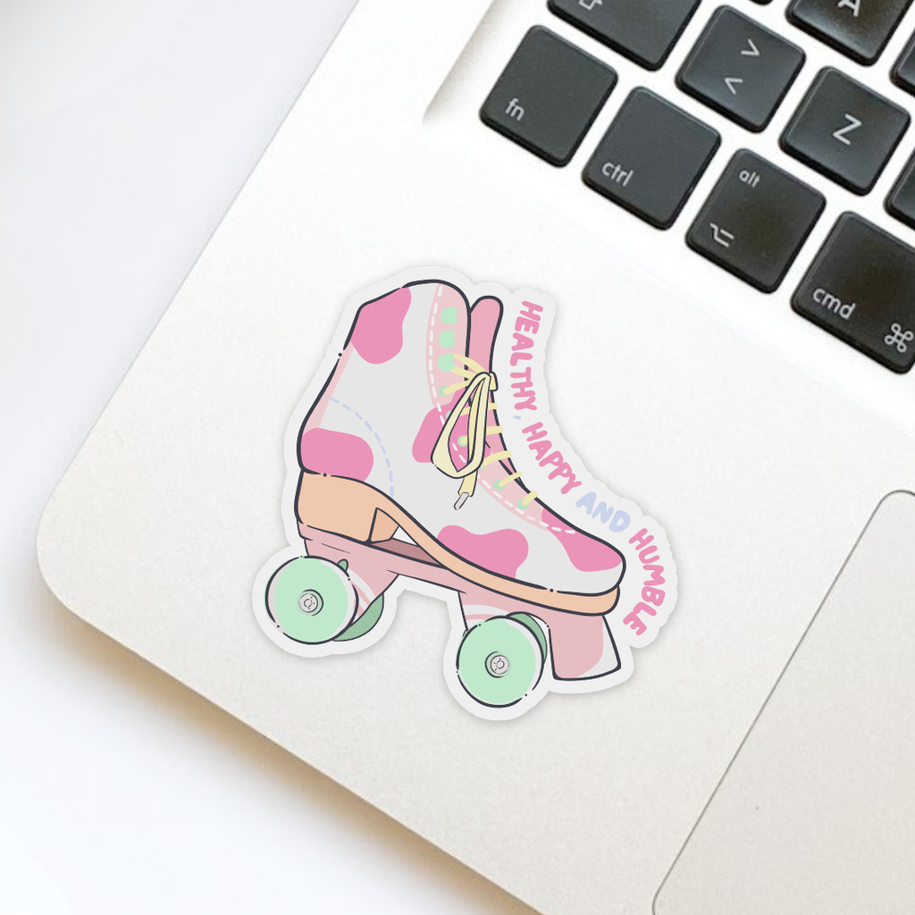 Roller Skate Die Cut Sticker