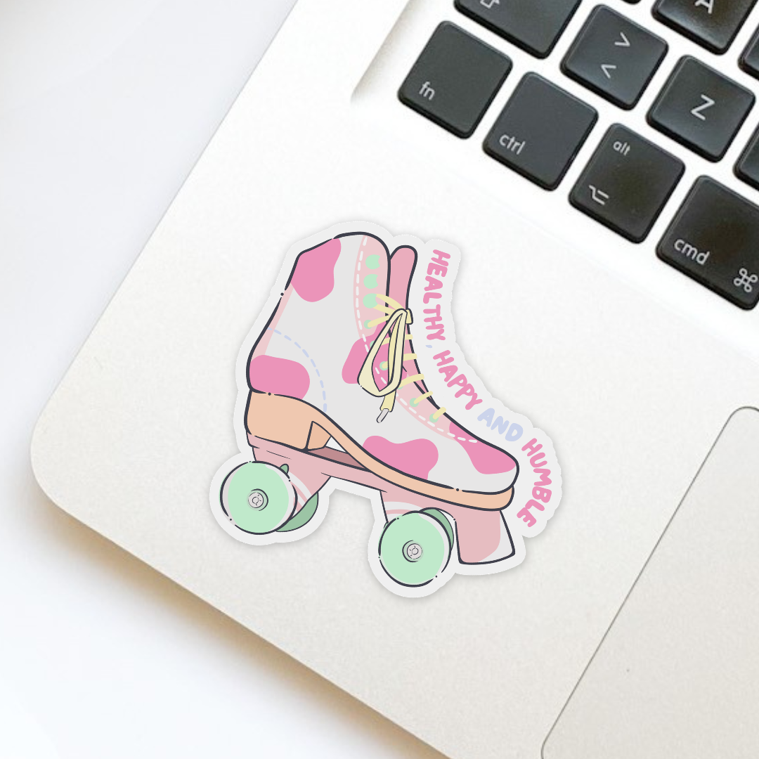 Roller Skate Die Cut Sticker