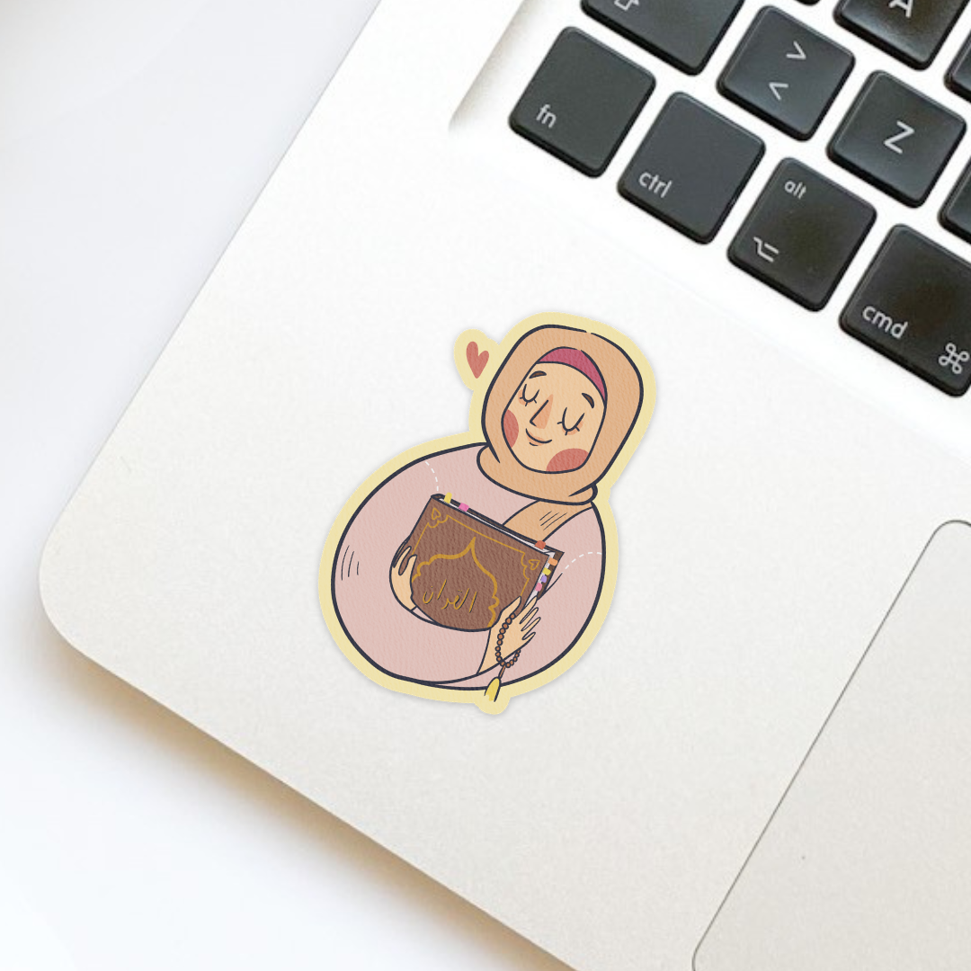 Quran Hug Die Cut Sticker