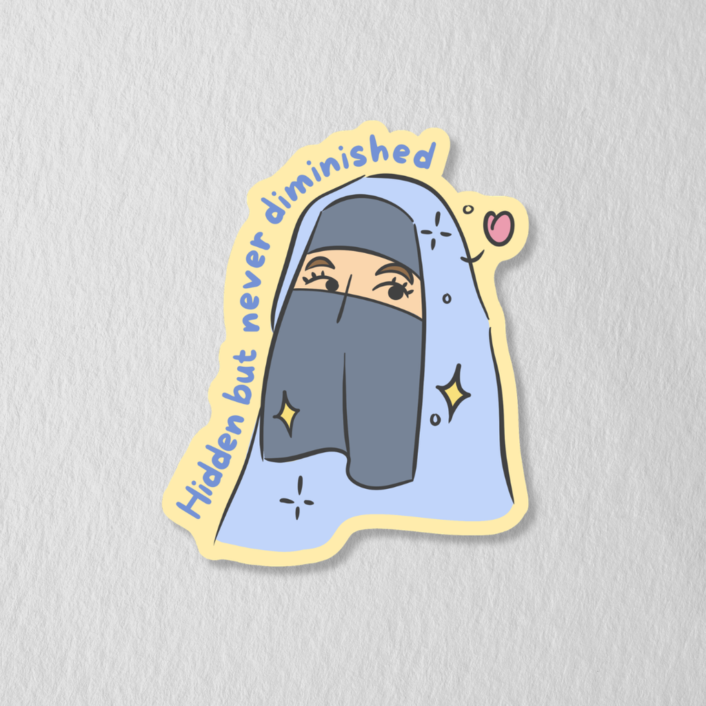 Niqabi Die Cut Sticker