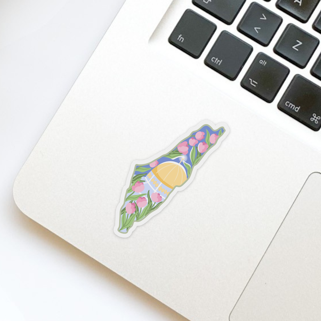 Flora Al-Aqsa Die Cut Sticker