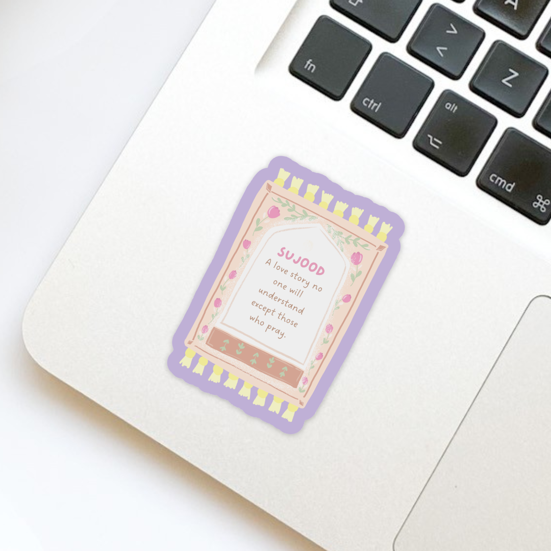 Sujood Love Story Die Cut Sticker