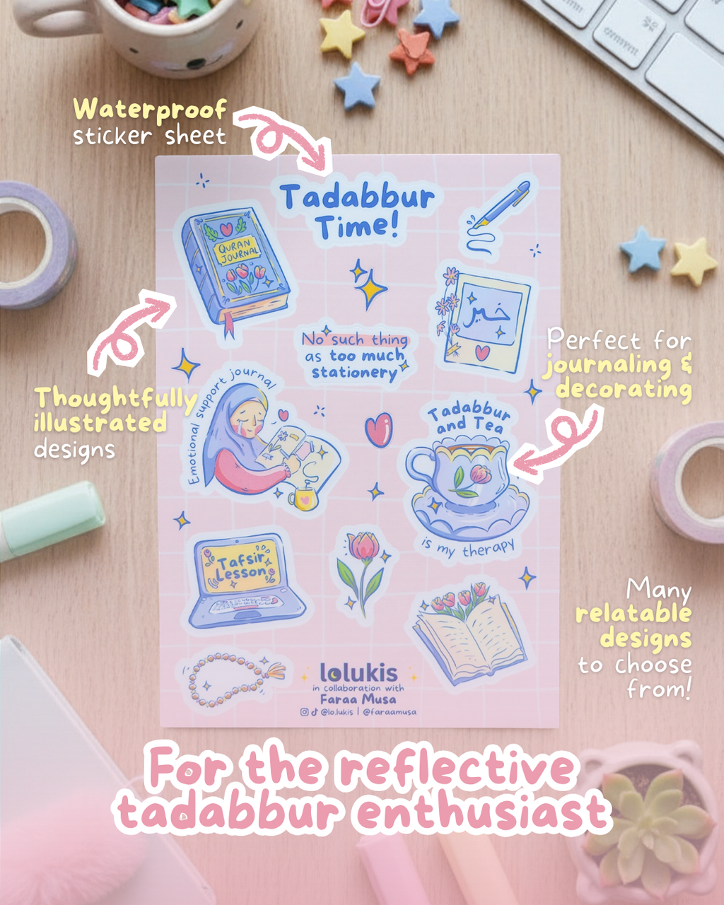 Sticker Sheet - Tadabbur Time
