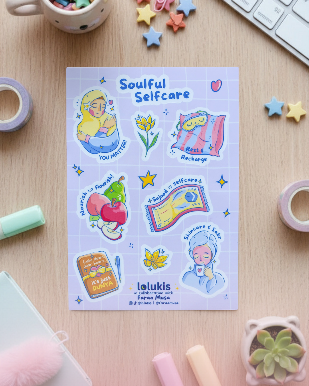 Sticker Sheet - The Soulful Selfcare