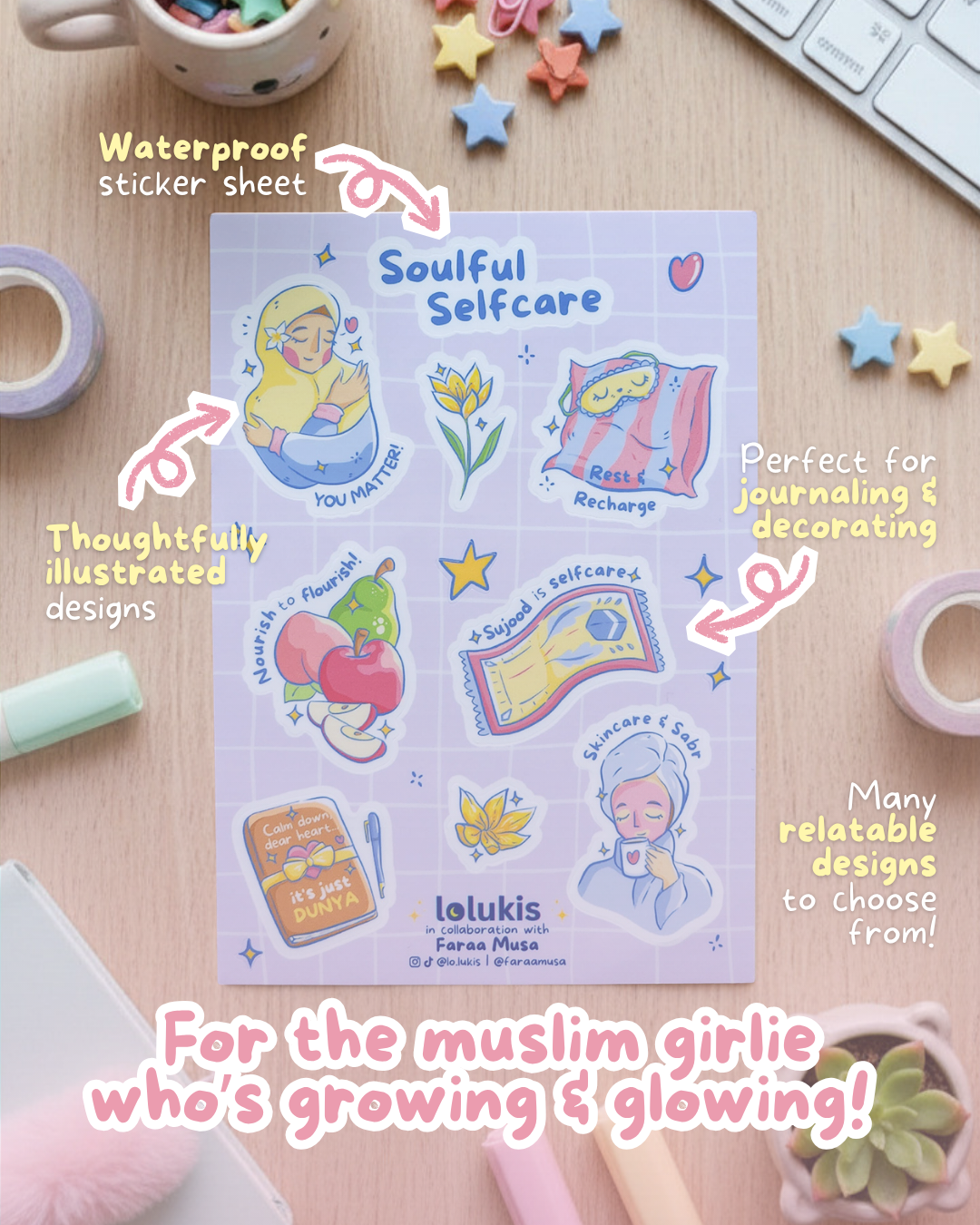 Sticker Sheet - The Soulful Selfcare
