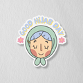 Good Hijab Day Die Cut Sticker