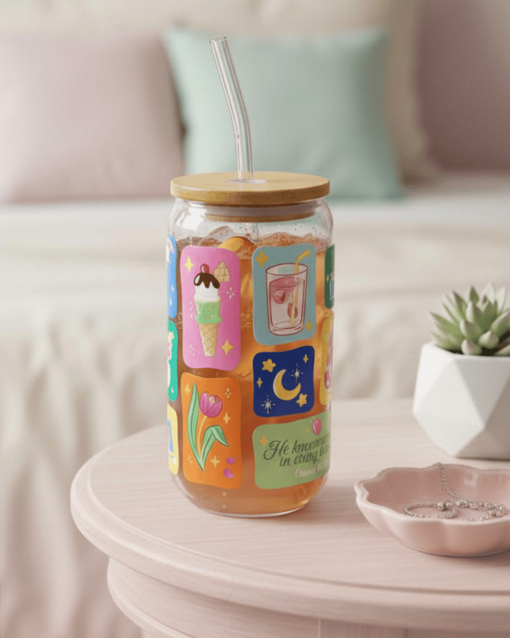 Glass Sippy Cups - Soft Girl Era