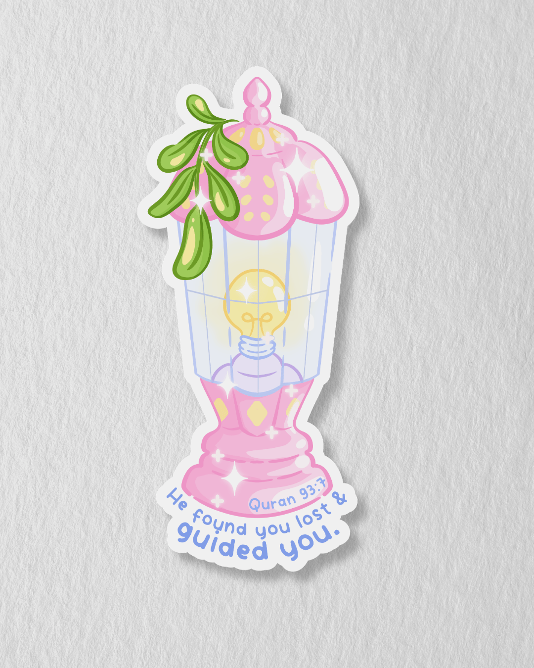 Waterproof Sticker - Ad-Dhuha Lantern