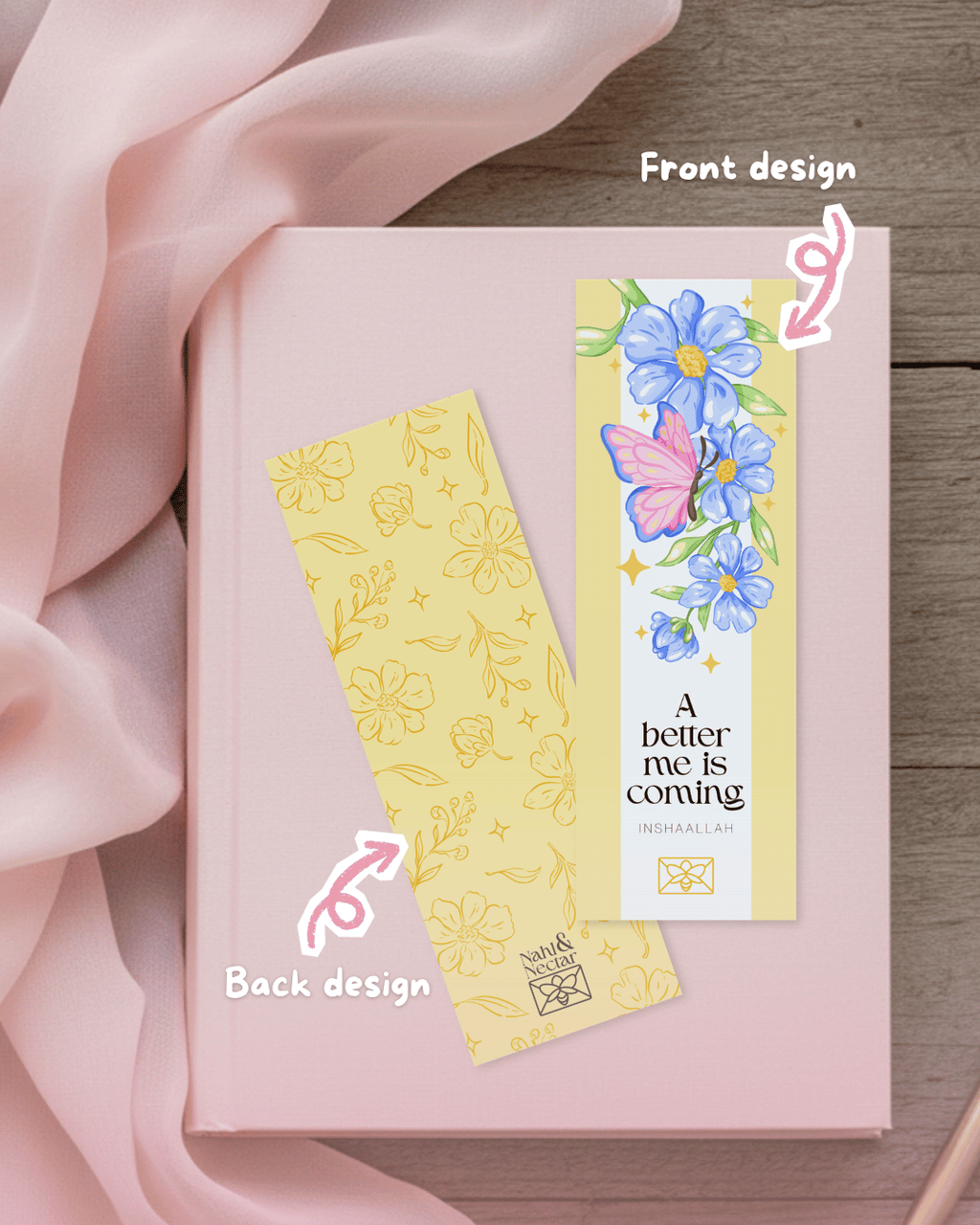 Paper Bookmark - A Better Me is Coming InshaAllah