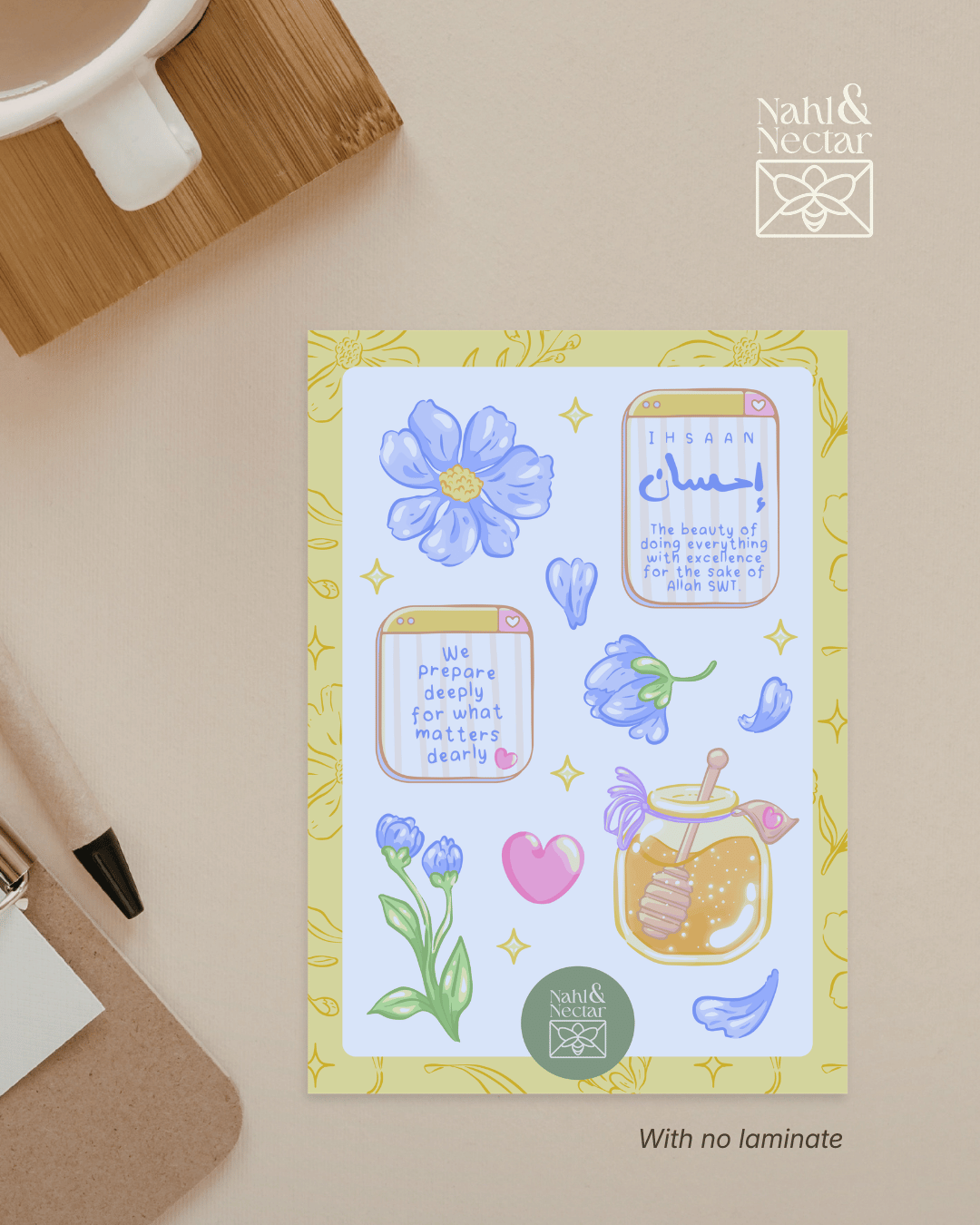 Sticker Sheet - NN Ihsaan