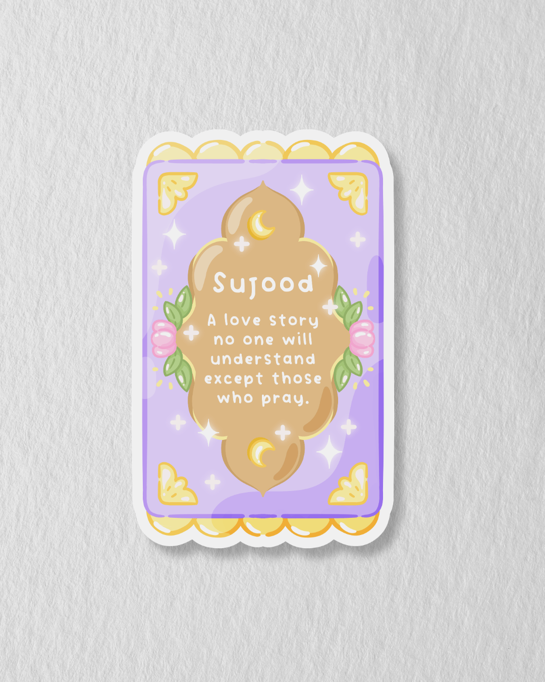 Waterproof Sticker - Sujood Love Story 2.0