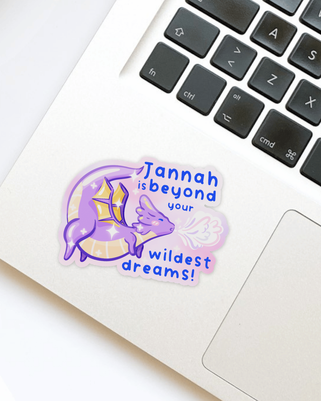 Waterproof Sticker - Jannah Dragon