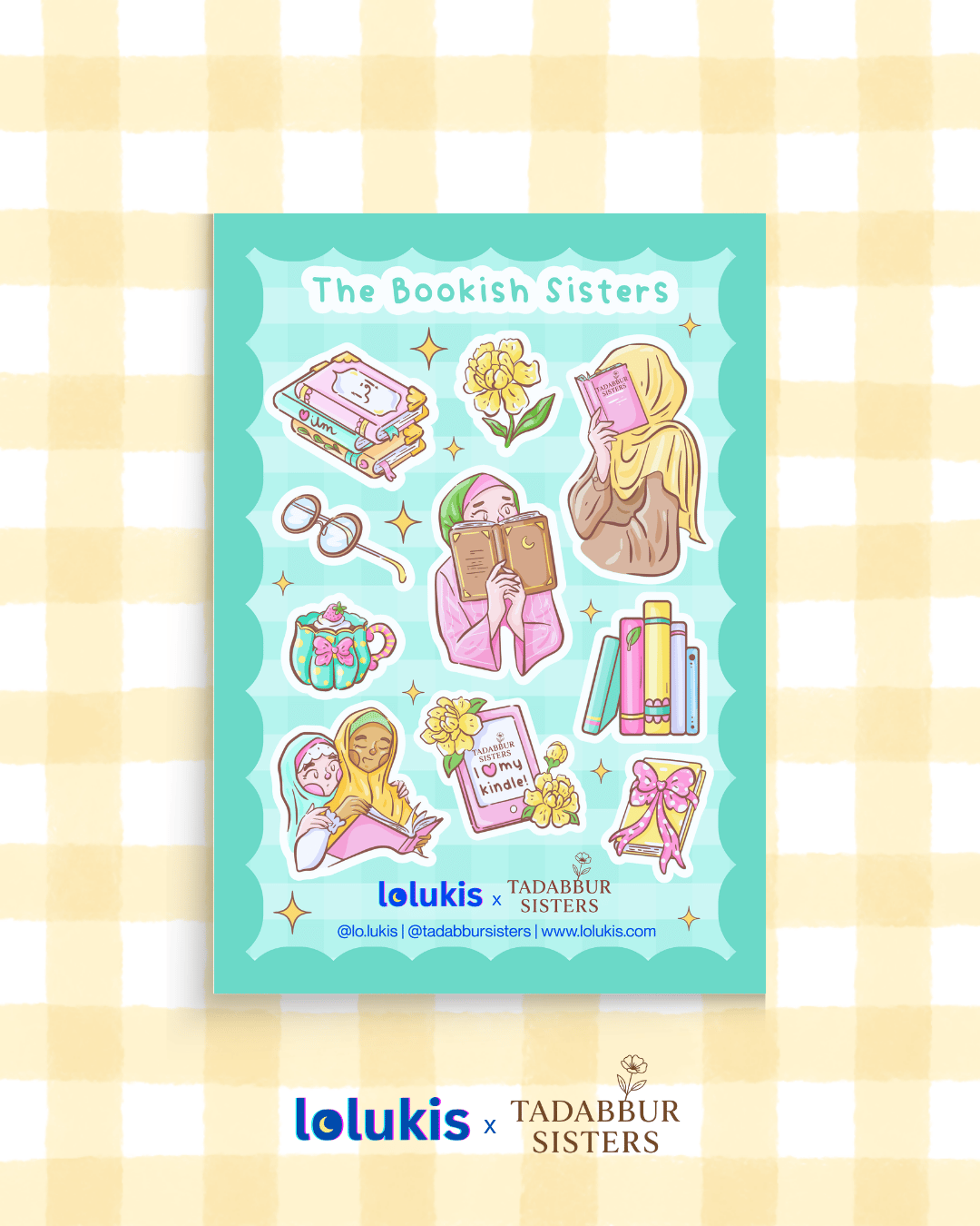 Sticker Sheet - The Bookish Sisters