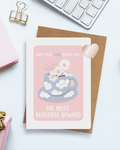 Greeting Card - Sabr Coffee Cup
